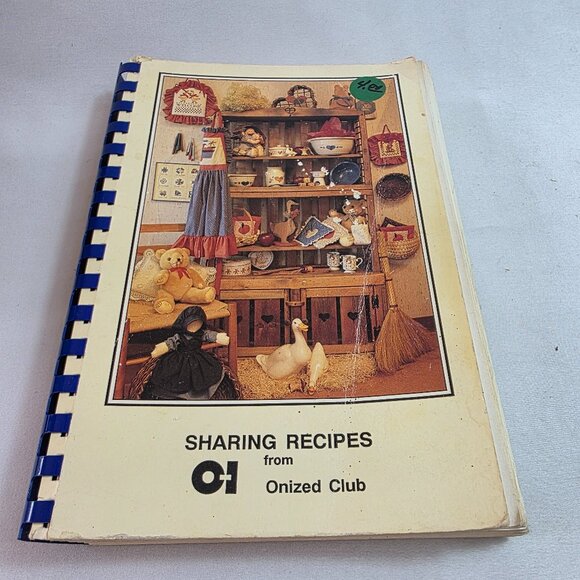 Vintage 1988 Owens-Illinois Glass Company Onized Club Employee Cookbook - Picture 1 of 11